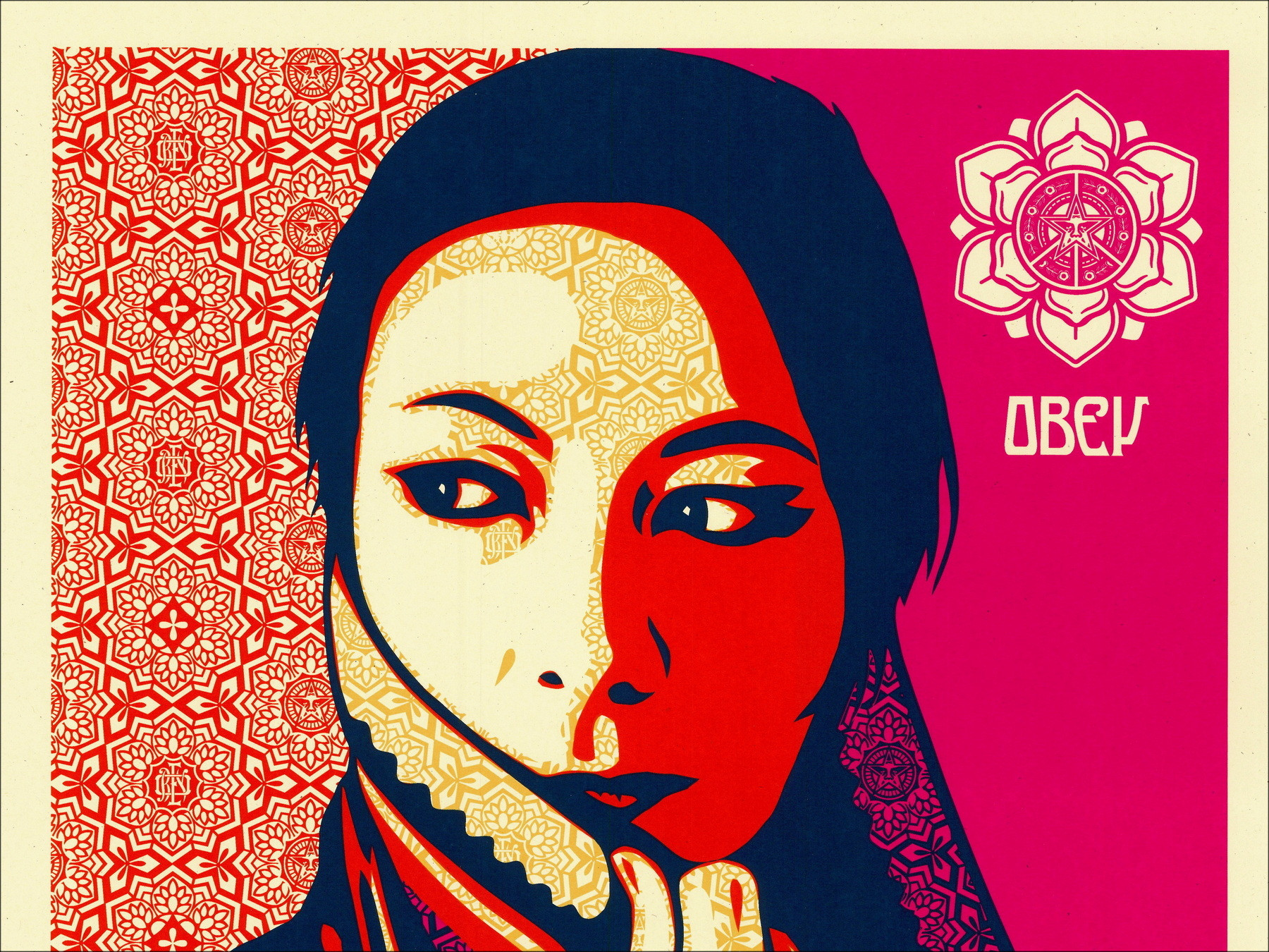 Shepard Fairey Commanda 2026, signed and numbered screen print