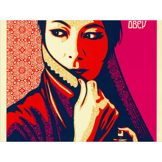 Shepard Fairey Commanda 2026, signed and numbered screen print