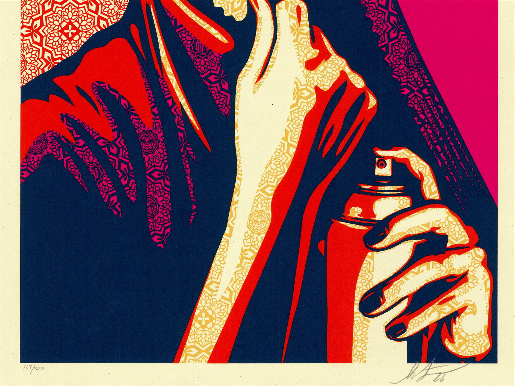 Shepard Fairey Commanda 2026, sérigraphie signée et numérotée