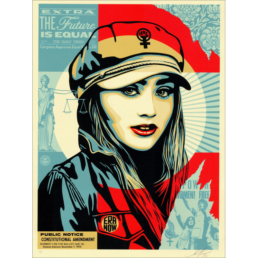 Shepard Fairey – The Future Is Equal 2022 | Serigrafia