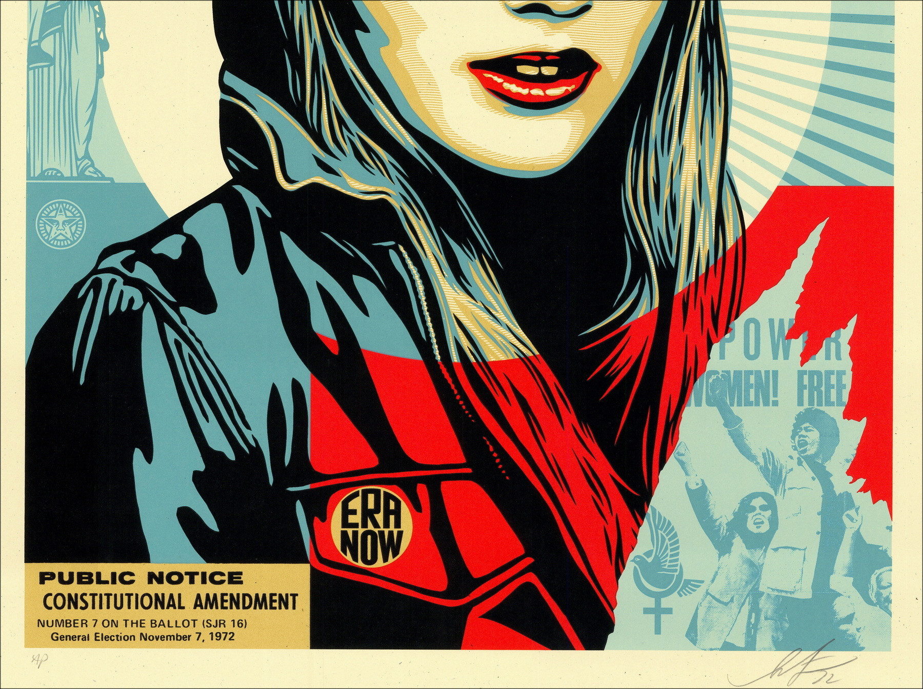 Shepard Fairey – The Future Is Equal 2022 | Siebdruck