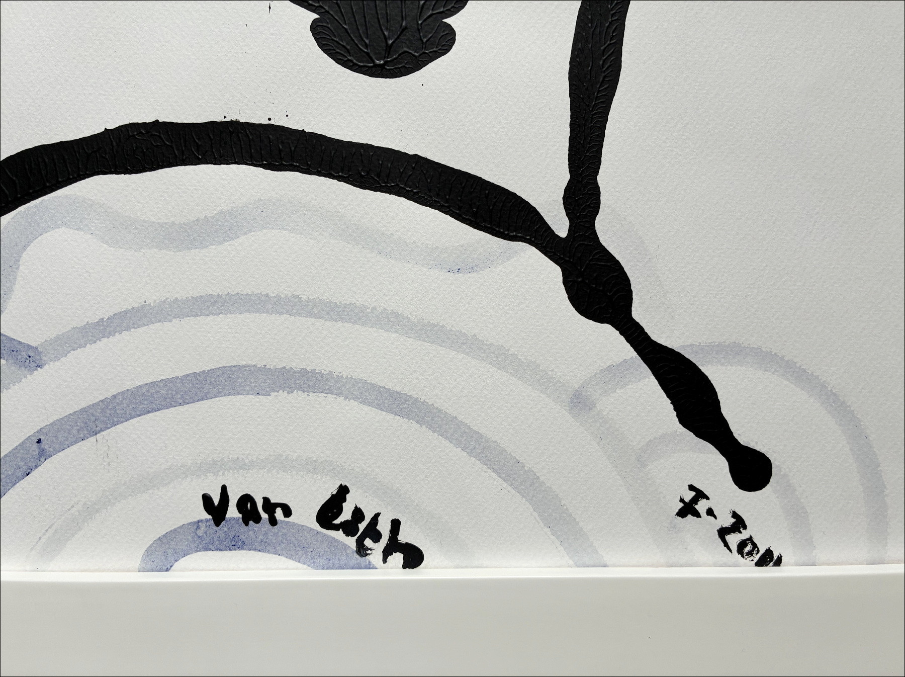 VAN LITH Jean-Paul - Disegno "Ritratto" 80x60cm