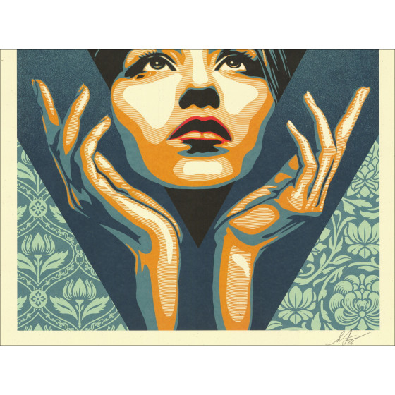 SHEPARD FAIREY (OBEY) - Siebdruck "UPLIFT JUSTICE" 91x61cm
