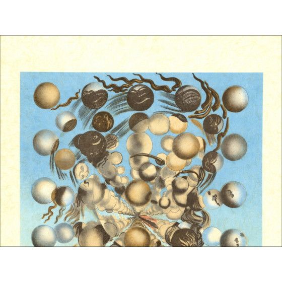 DALI Salvador - Lithograph "Galatea of the Spheres" 76x56cm