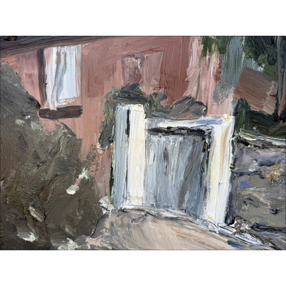 Georges Laporte, Landschaft von Korsika, Ölgemälde auf Leinwand