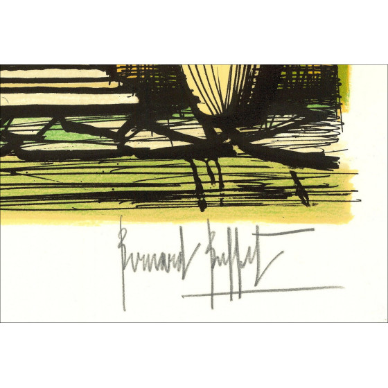 Bernard Buffet Still Life with Ashtray 1982, Original Lithograph