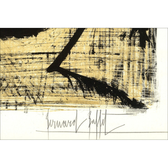 Bernard Buffet, The Ladybug 1964, original signed lithograph