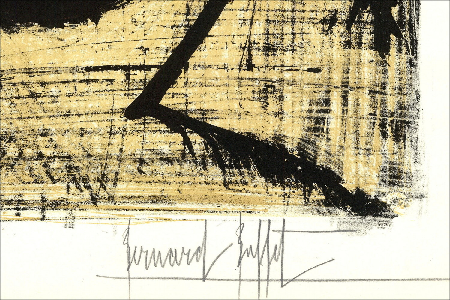 Bernard Buffet, The Ladybug 1964, original signed lithograph