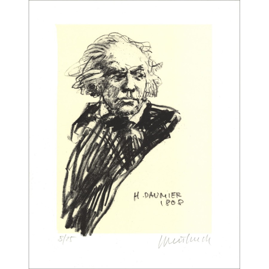 Buy Claude WEISBUCH Original Lithograph Honoré Daumier 01 