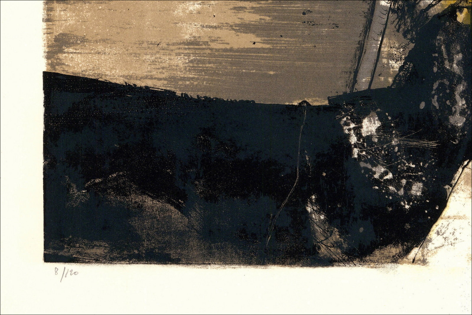 Jean Jansem, L'arena, la muleta (1971) | Litografia originale