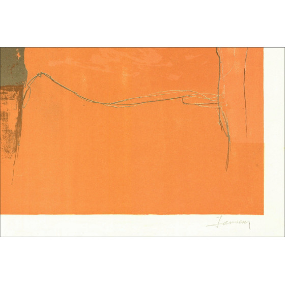 Jean Jansem, Zwei Frauen um 1975 | Original-Lithographie