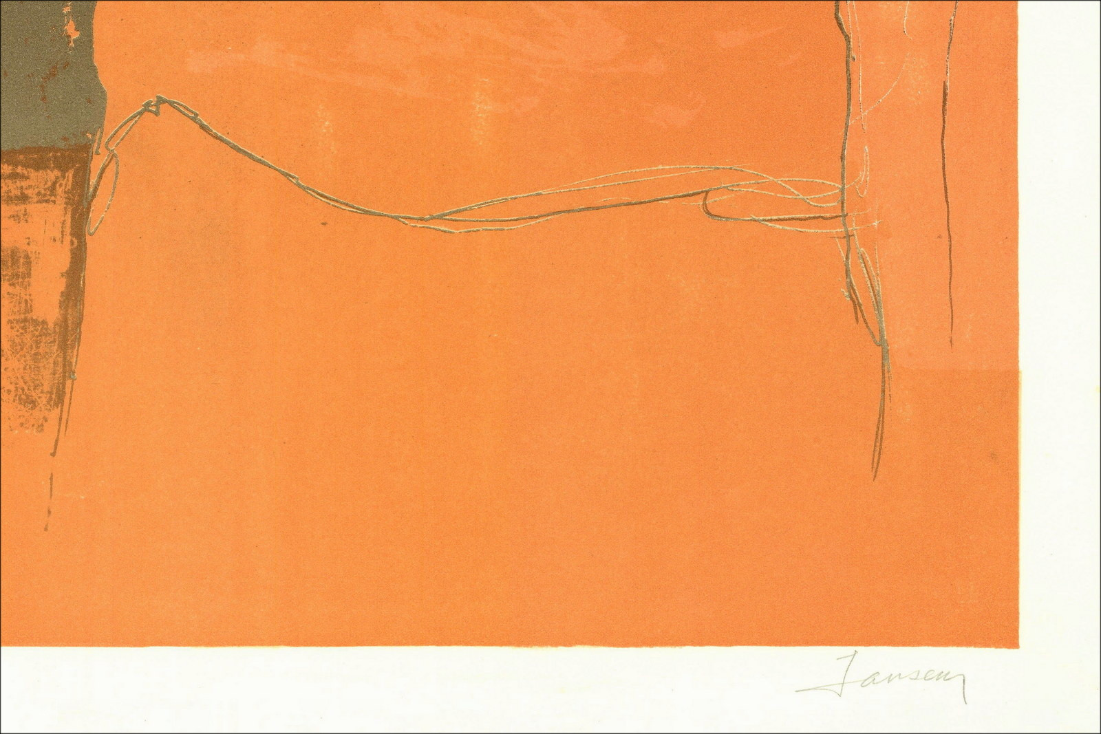 Jean Jansem, Due donne verso il 1975 | Litografia originale
