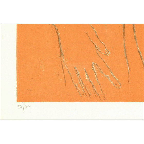 Jean Jansem, Two Women around 1975 | Original Lithograph