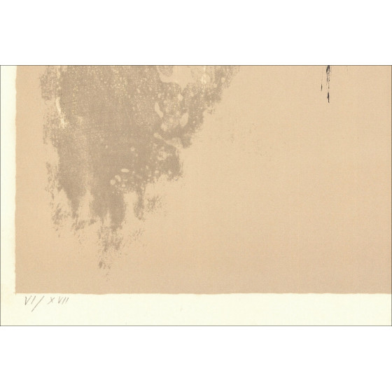 Jean Jansem, Mujer de perfil (1975) | Litografía original