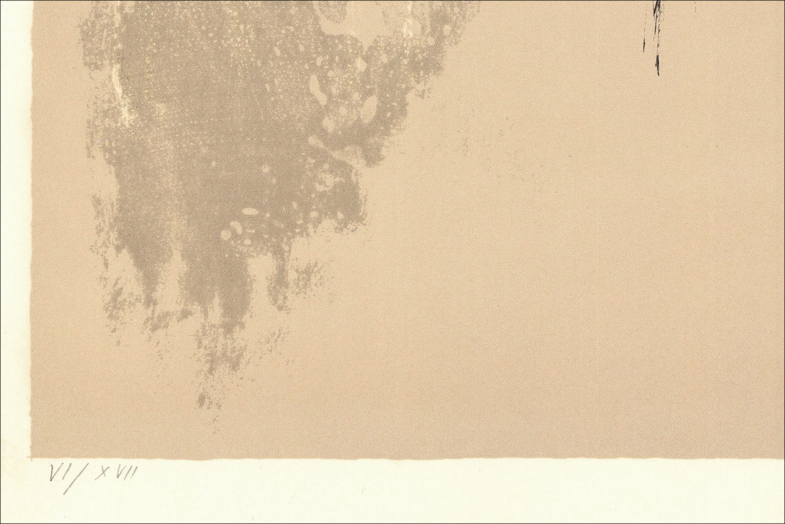 Jean Jansem, Woman in Profile (1975) | Original lithograph