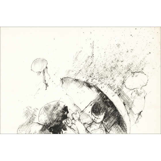 Michel de Gallard – La Chiesa (1962), litografia