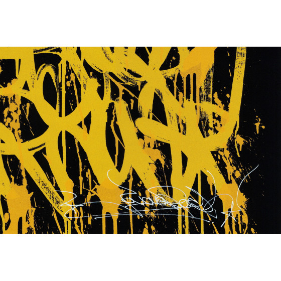 JONONE - Serigrafia originale "Rough, rugged and wild" 50x70cm - 2026