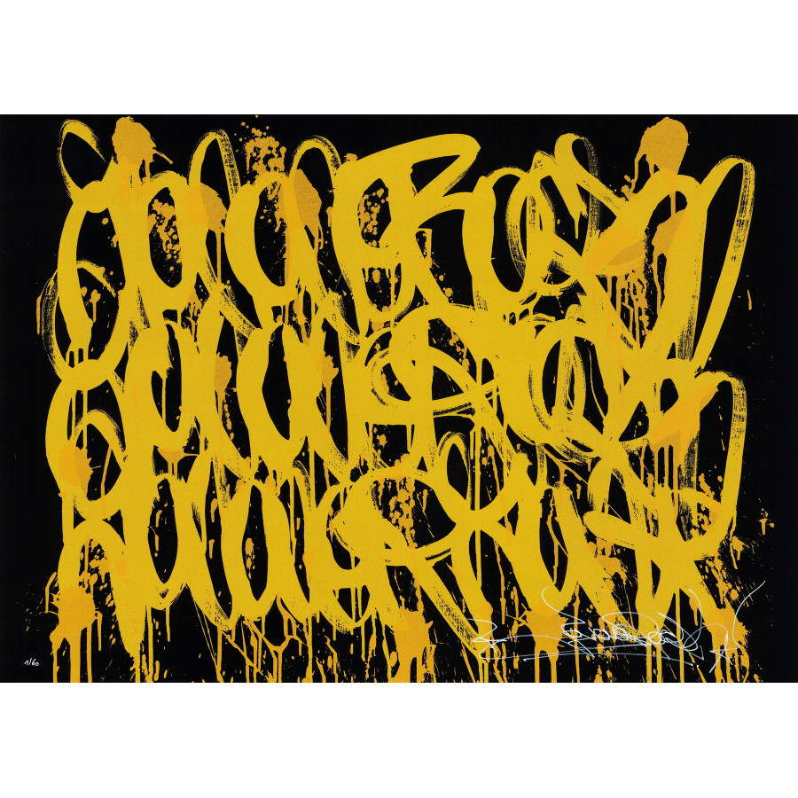 JonOne - Rough, Rugged and Wild 2026 | Original signed screen print