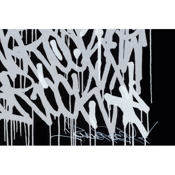 JonOne Matching Numbers 2026 | Diptych of original screenprints