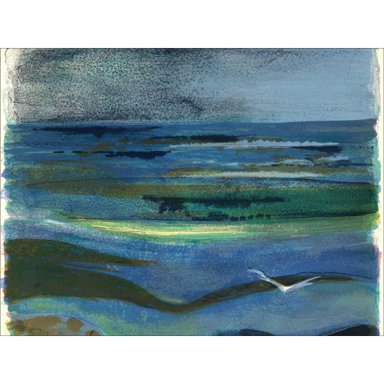 Camille Hilaire La Normandie IV, Original-Lithographie