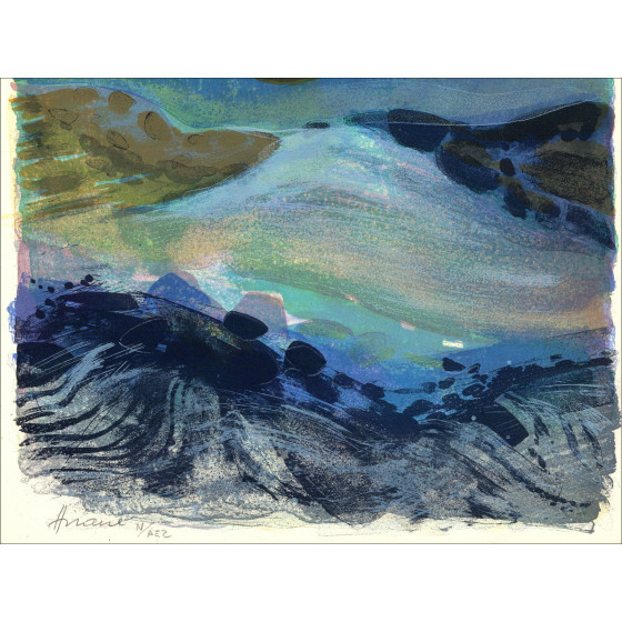 Camille Hilaire La Normandie IV, original lithograph