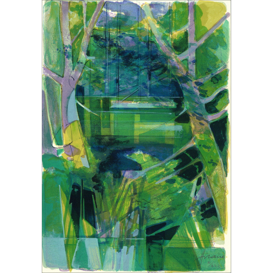 Camille Hilaire La Normandie II, original lithograph