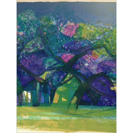 Camille Hilaire Der Obstgarten III, Original-Lithografie