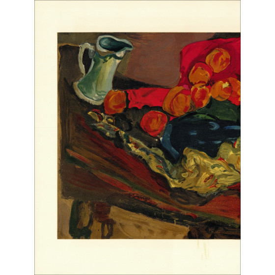 Chaïm Soutine Bodegón con pavo, litografía Mourlot