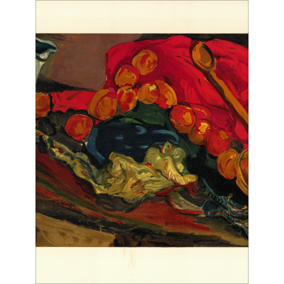 Chaïm Soutine Natura morta con il tacchino, litografia Mourlot