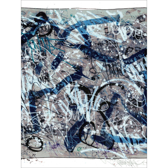 JonOne - They Don't Know (2019), serigrafia (56 x 76 cm)