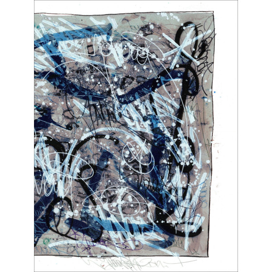 JonOne - They Don't Know (2019), serigrafia (56 x 76 cm)