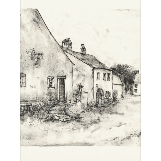 Bernard Gantner La Rue, litografía original EA firmada