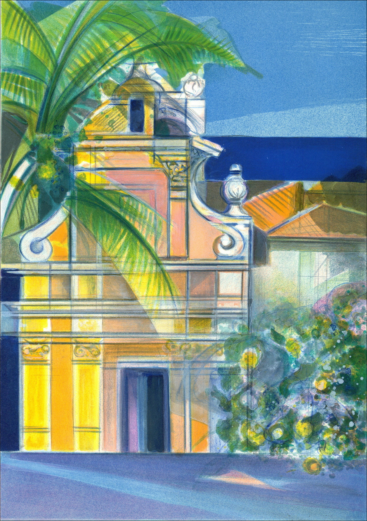 Camille Hilaire: Costa Azzurra: Menton