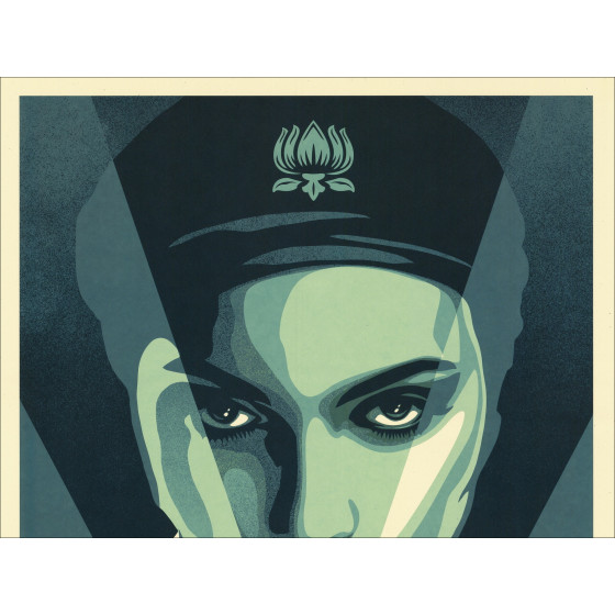 Shepard Fairey - Justice Woman, signed silkscreen print | OBEY