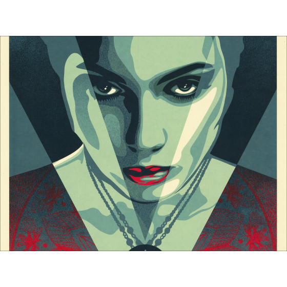 Shepard Fairey - Justice Woman, signierter Siebdruck | OBEY