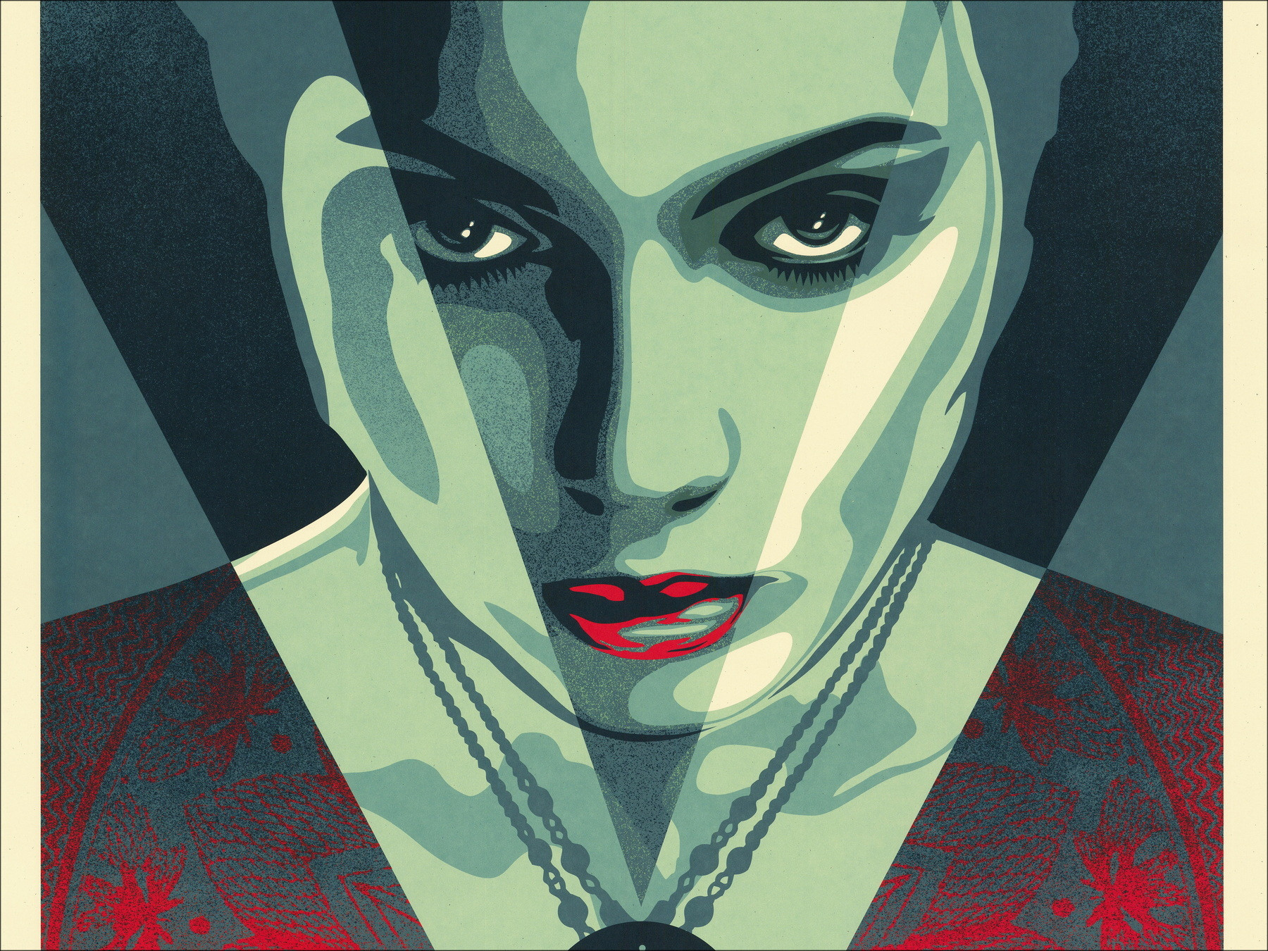 Shepard Fairey - Justicia Mujer, serigrafía firmada | OBEY