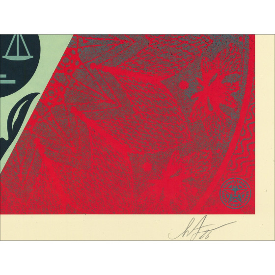 Shepard Fairey - Justice Woman, signed silkscreen print | OBEY