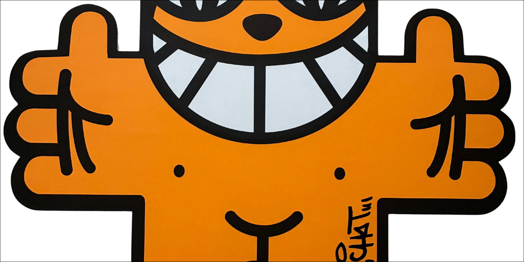 M.Chat - Cat Accolade, signierter Siebdruck