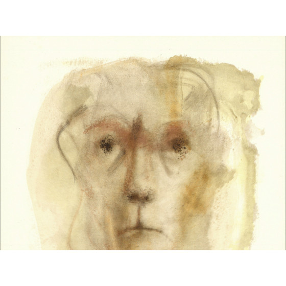 Leonor Fini - Portrait 1967, original signed lithograph