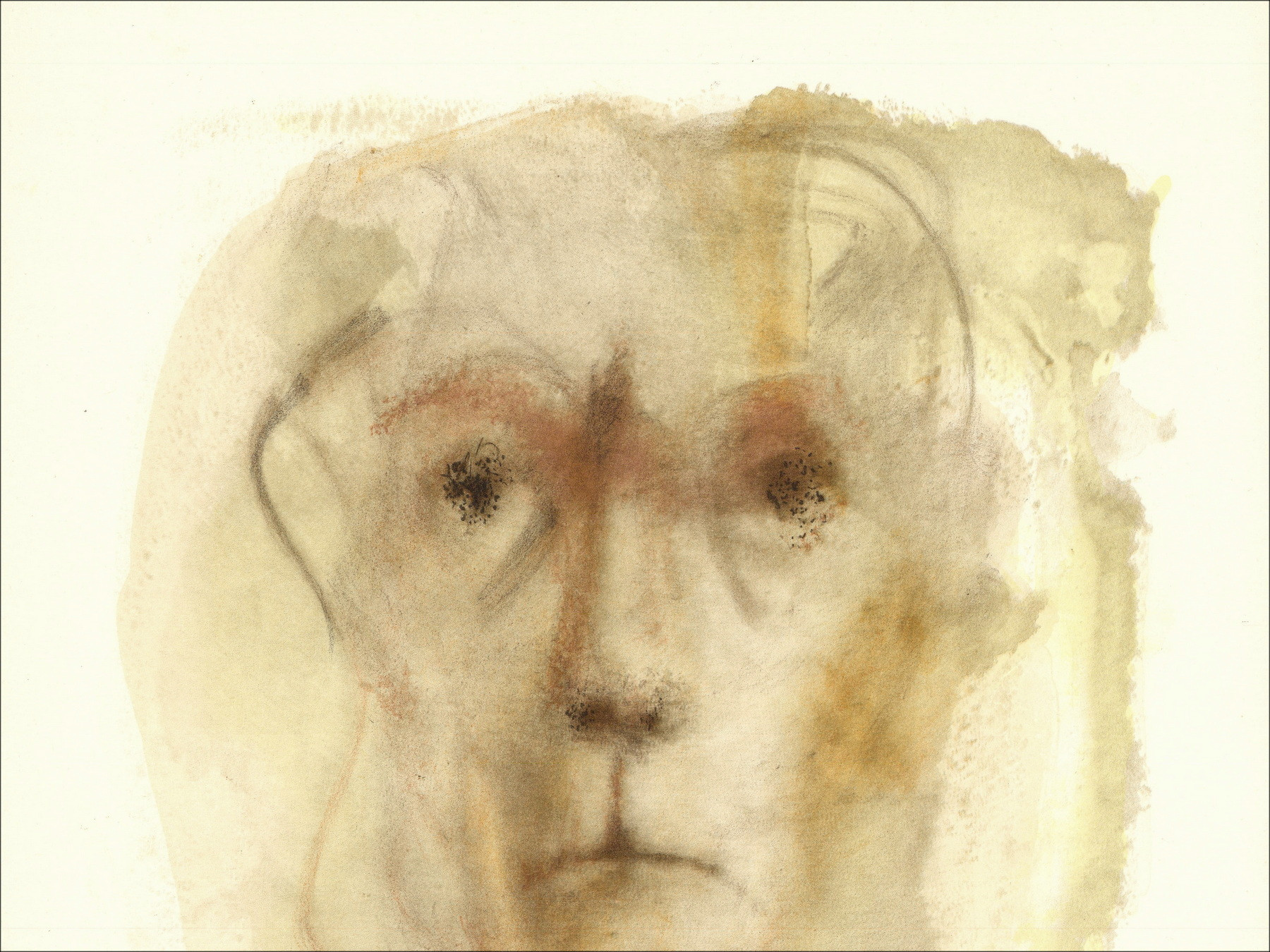 Leonor Fini - Ritratto 1967, litografia originale firmata