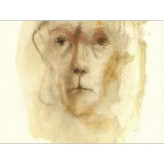 Leonor Fini - Portrait 1967, original signed lithograph