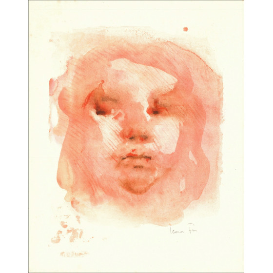 Leonor Fini - Portrait 2 - 1967, original signed lithograph