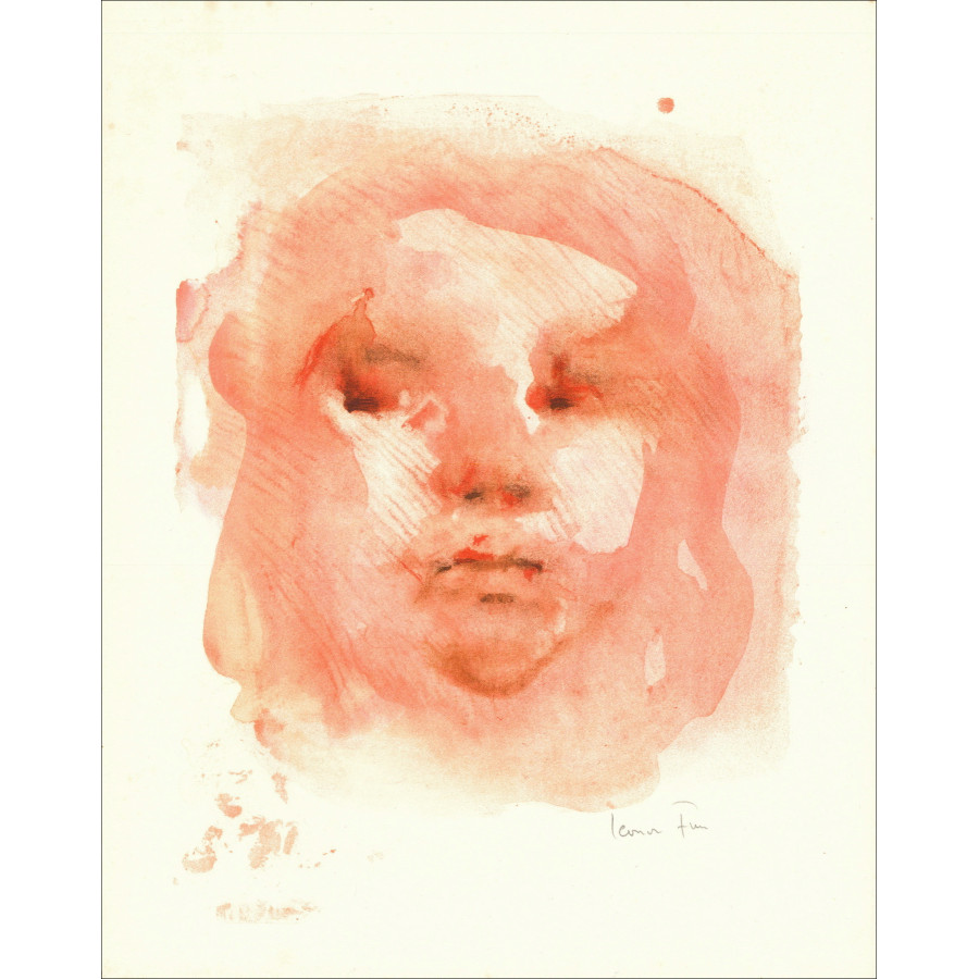 Leonor Fini - Portrait 2 - 1967, original signed lithograph