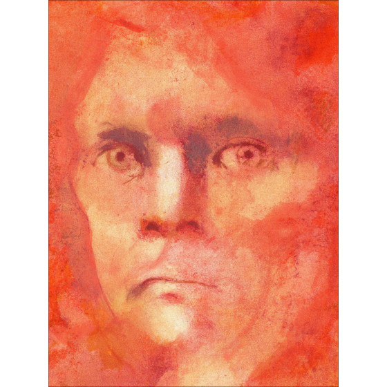 Leonor Fini - Portret 3 - 1967, originele lithografie ondertekend