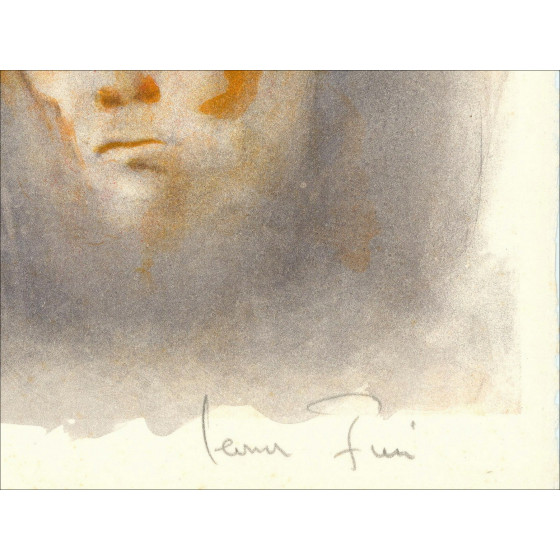 Leonor Fini - Portret 4 - 1967, originele gesigneerde lithografie
