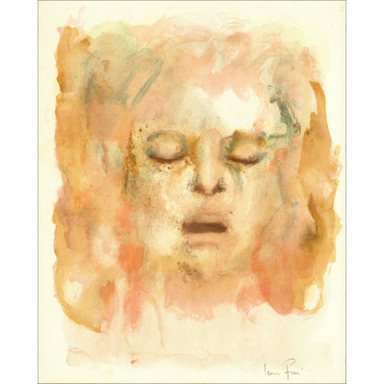 Leonor Fini - Porträt 5 - 1967, signierte Original-Lithographie