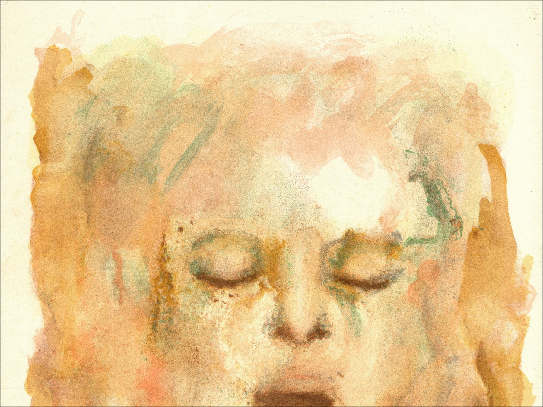 Leonor Fini - Ritratto 5 - 1967, litografia originale firmata