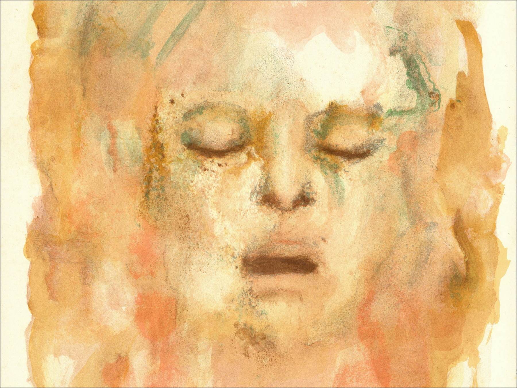 Leonor Fini - Ritratto 5 - 1967, litografia originale firmata