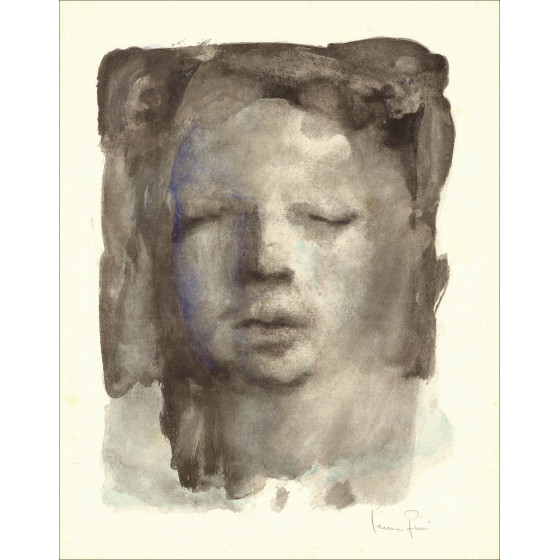 Leonor Fini - Portrait 6 - 1967, original signed lithograph