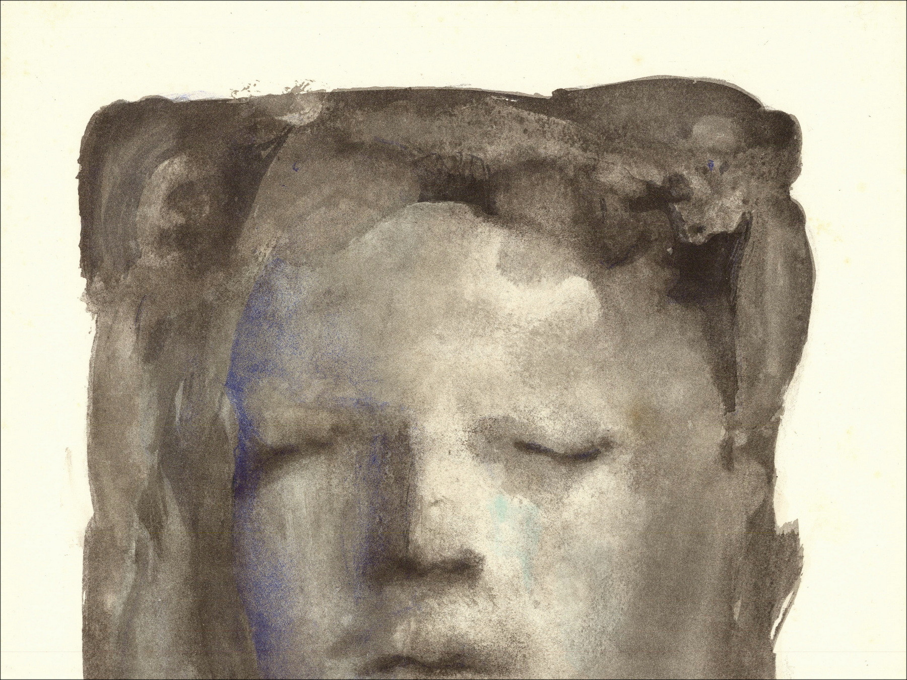 Leonor Fini - Ritratto 6 - 1967, litografia originale firmata